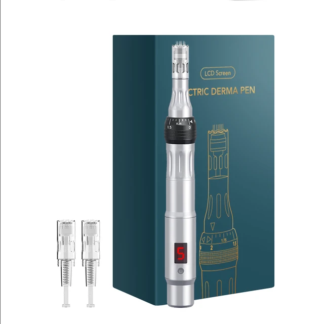 Ostarbeauty Photon Micro Needle Therapy 0mm To 2 0mm Needle Depth Led Electric Lcd Screen Display Derma Pen At Home Use Buy Photon Micro Needle Therapy Electric Pen Derma Pen Ostar Led Pen Product