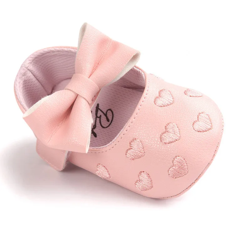 Baby Girl Shoes First Walkers Lovely Princess Non-slip Infant Soft Child Toddler Shoes Newborn antiskid baby shoes
