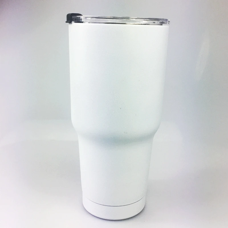 Rts 20oz 30oz Stainless Steel White Sublimation Blank Regular Tumbler