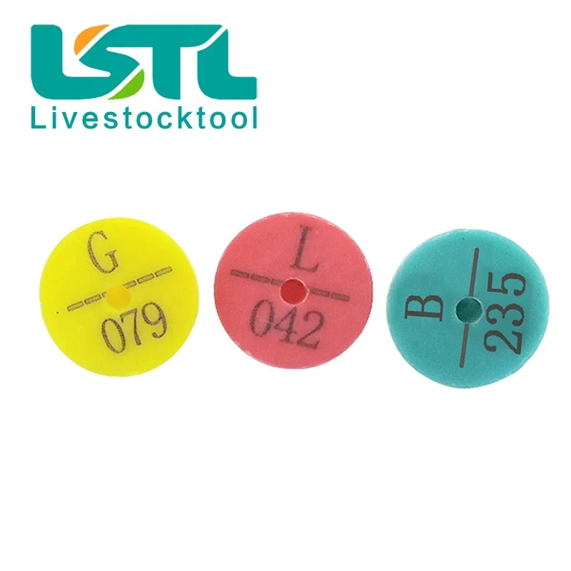 Professional Supplier Animal Farm Hot Sale Rabbit Identification Tags