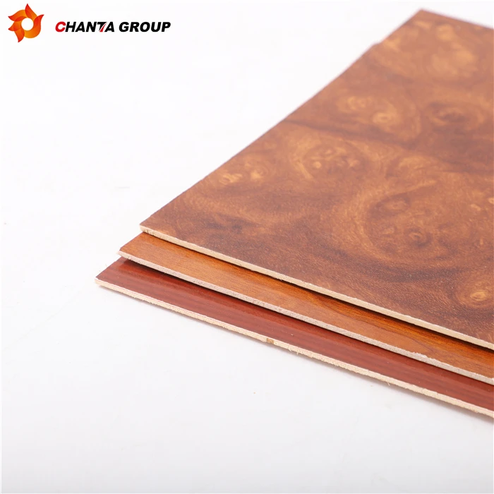 Double Sided Laminated Melamine Paper Coated Faced Plywood for Indoor Decoration Furniture