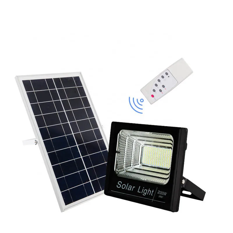 Factory direct selling best dusk to dawn powered street security l solar rgb led flood light