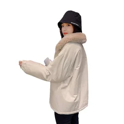 Bulk High Quality Black women puffer Casual jacket Winter jacket Women jackets with Fur Collar for women 2021