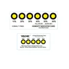 five six dots yellow to azure Cobalt-free humidity sensitive card,labels,strips for electronic and semiconductor manufacturer