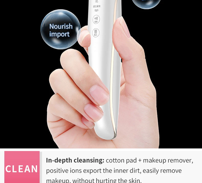 Home Use Personal Care Facial Liftiing Beauty Products Face Cleaning  Multifunctional Beauty Instrument