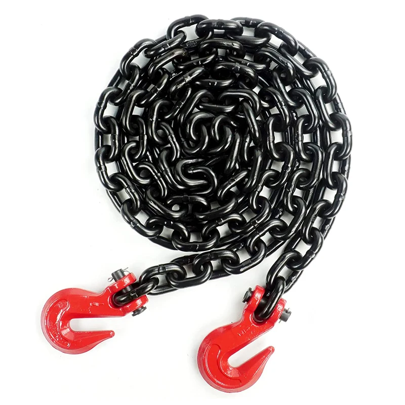3 8 Inch X 10 Ft Safety Trailer Logging Chain G80 Transport Binder 3-8-inch-x-10-ft-safety-trailer-logging-chain-g80-transport-binder