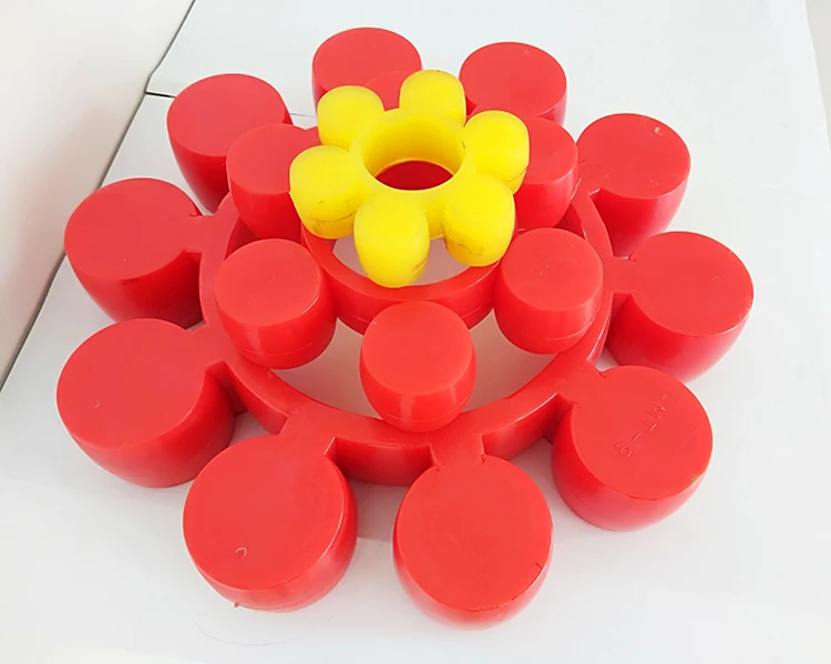 GR Rubber Coupling Elastomer Insert Spider Element for Curved Jaw Coupling