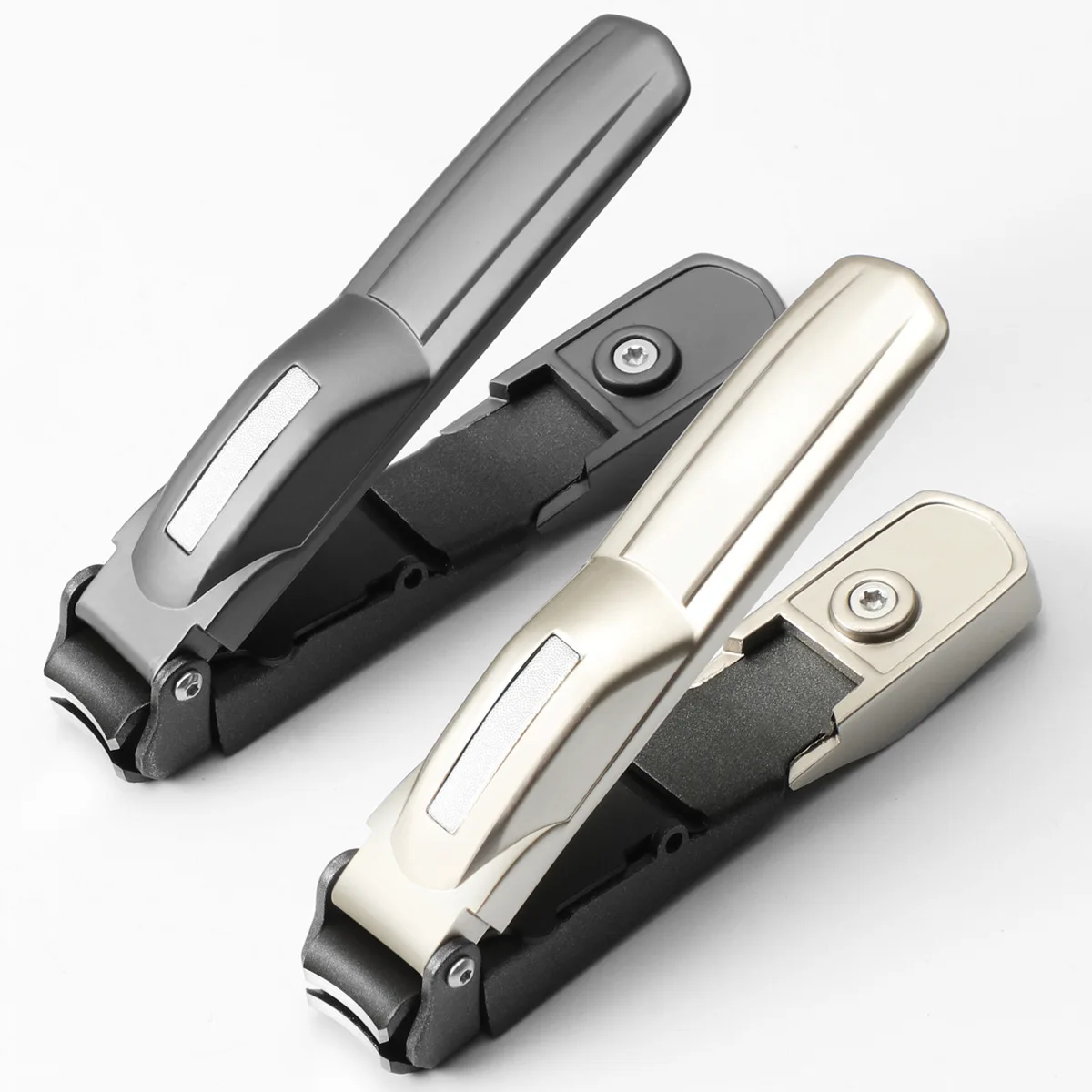 product wholesale price stainless steel nail clipper manicure tool nail clippers with catcher-3