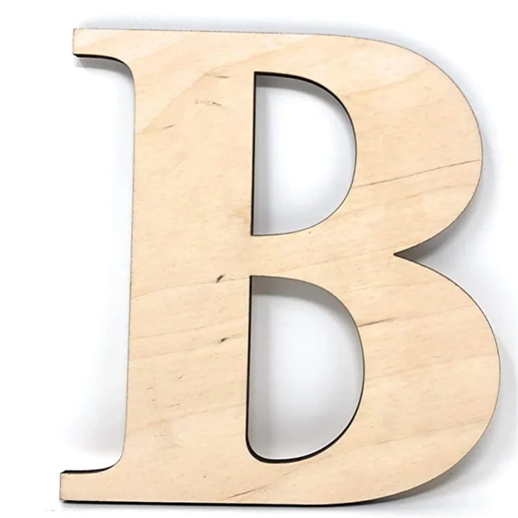 Letters Lightweight Mdf Wooden Wholesale Ready Painted Morden ...