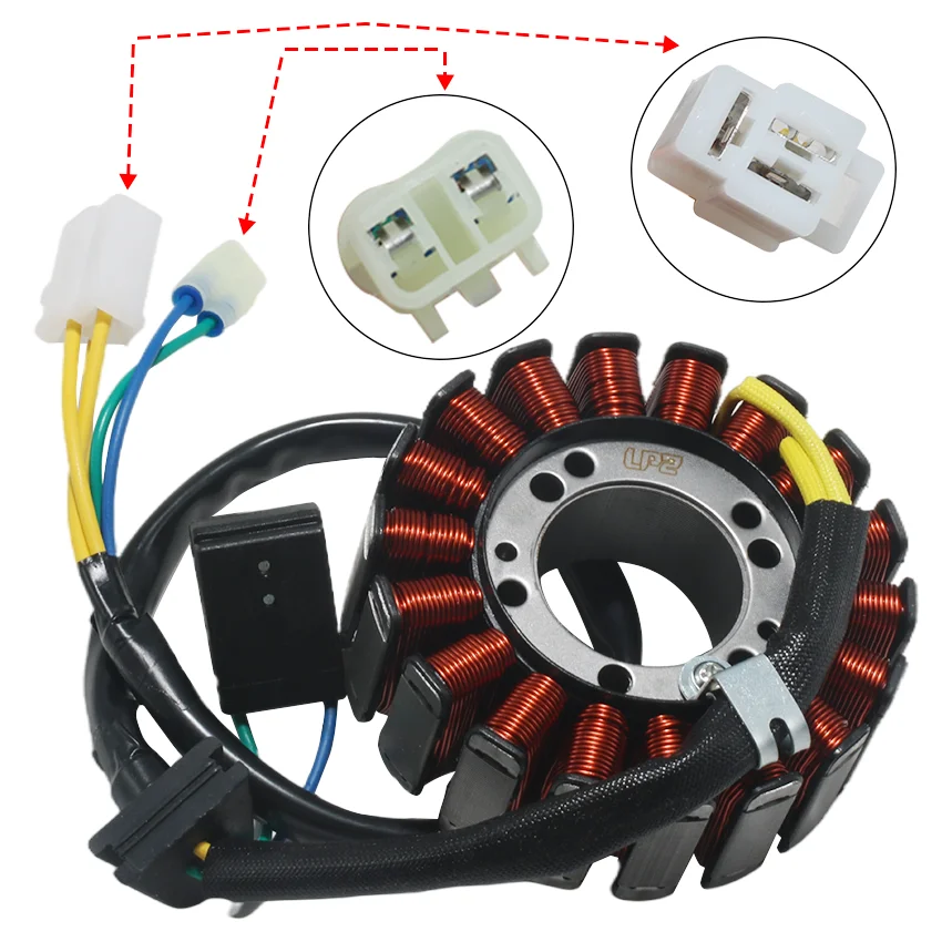 Motorcycle Stator Coil Engine Stator Rotor Coil For Kymco