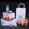 Polymer clay Rabbit God old Beijing folk handicrafts furnishing articles small gifts with Chinese style characteristics