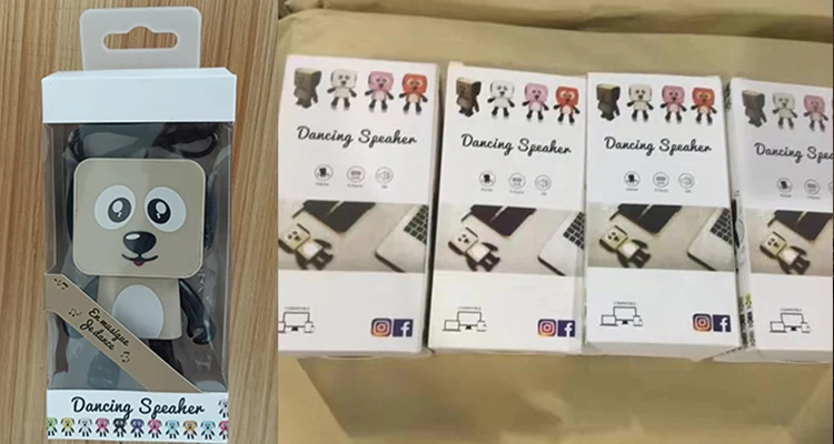 High Quality Portable Dancing Robot Mini Dog Wireless Speaker - ANKUX Tech Co., Ltd