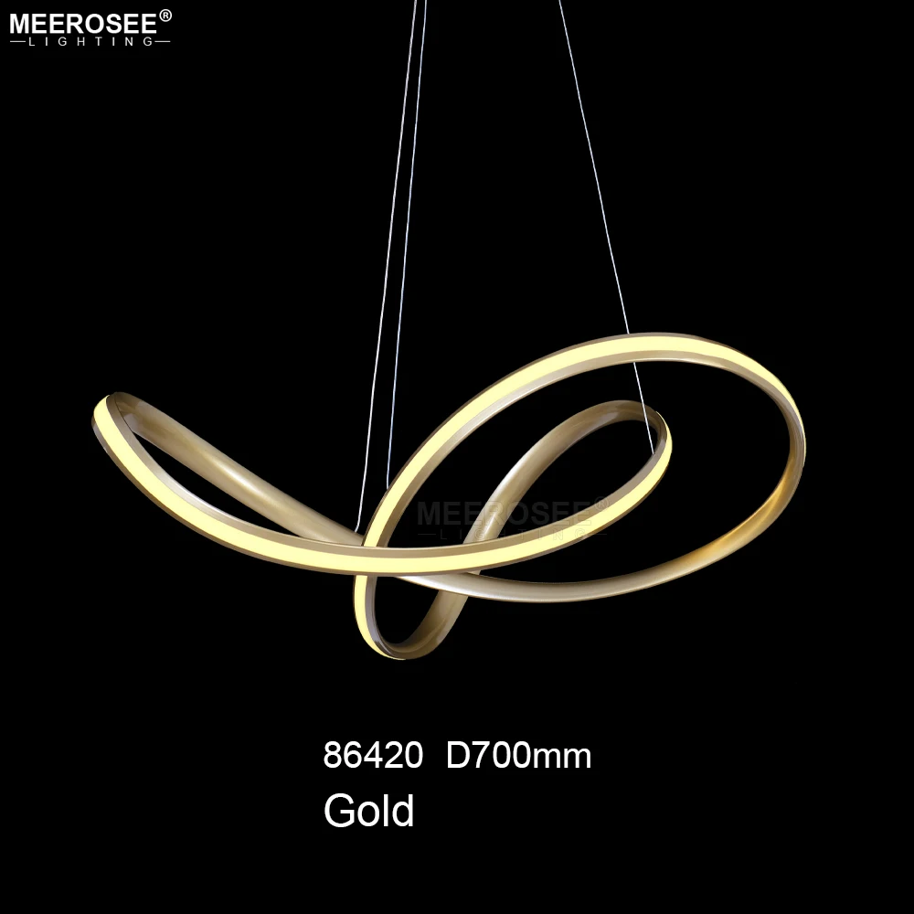 MEEROSEE CE APPROVED LED Pendant Light Cheap Hanging Lighting Chandelier Modern MD86420