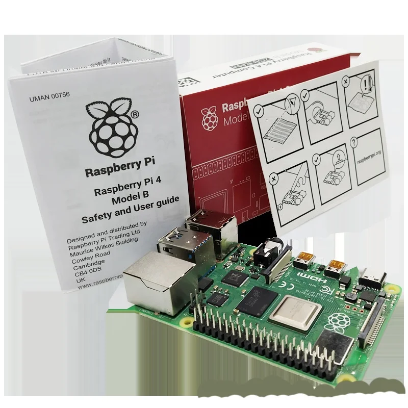 New Arrival Raspberry Pi 4 Model 4b Bcm2711 Quad Core Cortex A72 15ghz 2gb 8gbam With Dual Band 9667