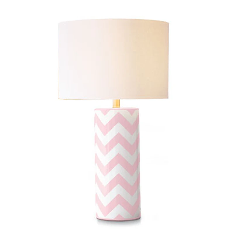 Modern Decorative Home Hotel Office Living Bedroom Bedside Ceramic Fabric shade Table Lights