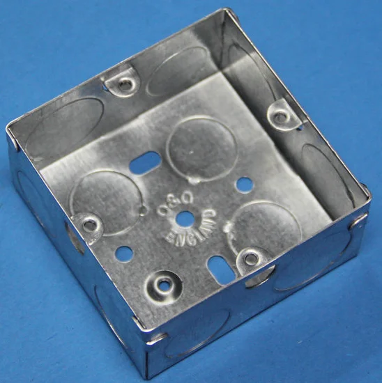 Bs Standard Galvanized Steel 3x6 Switch And Socket Box Buy Switch And