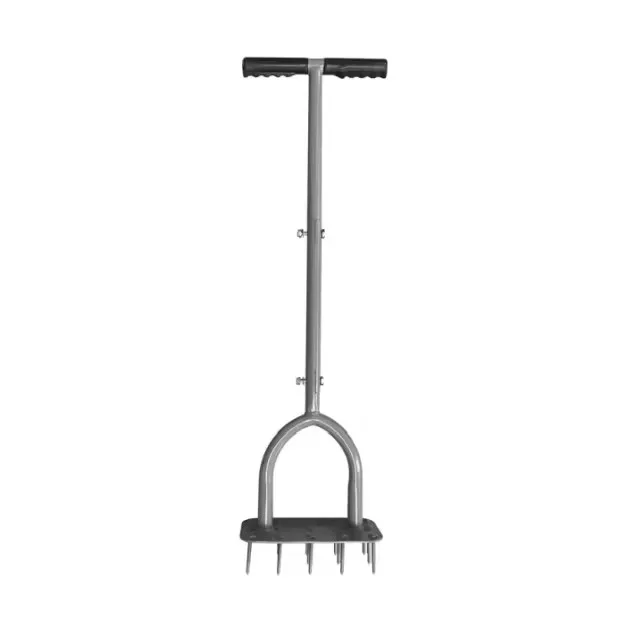 Tianhaida Manual Black Powder Coated Lawn Aerator Garden Compacted