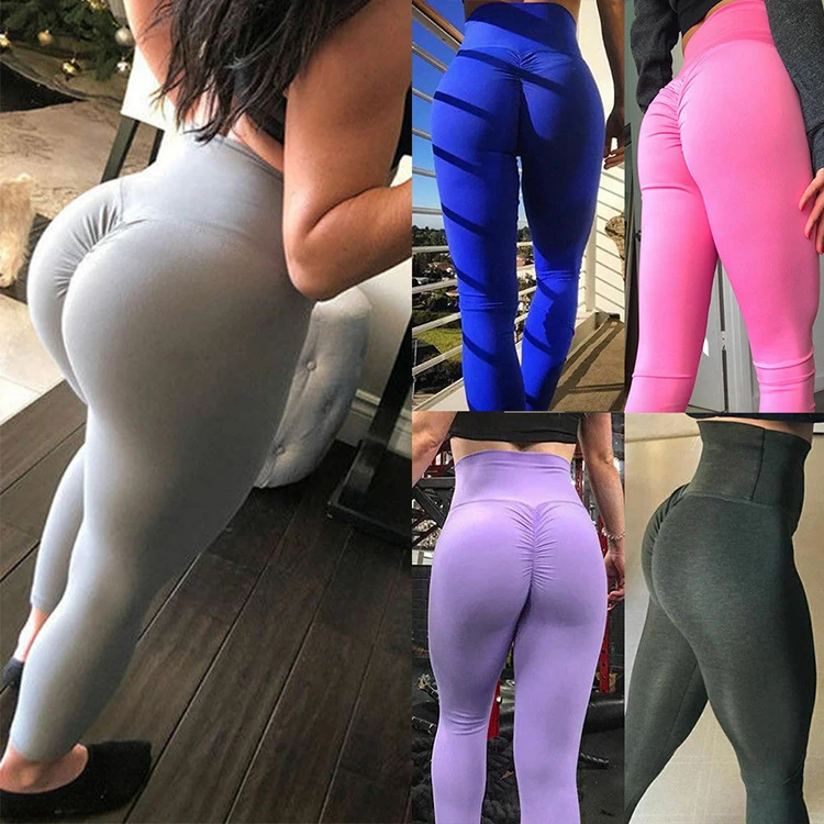 Fashion Colorful Yoga Pants Dropship Accepted Woman Breathable Butt