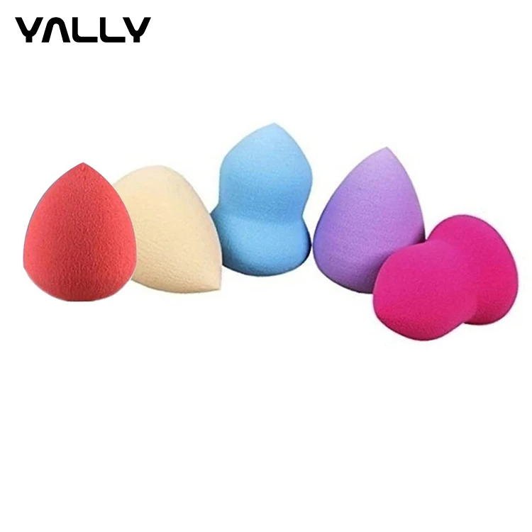 Dual Layer Fuzzy Velvet Microfiber Beauty Makeup Sponge Blender With