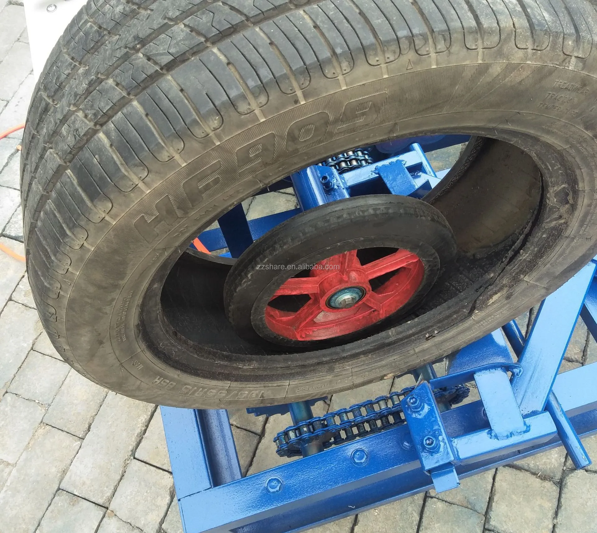 Big Rubber Tire Cutting Machine Tire Cutter Machine Buy Tire Cutter