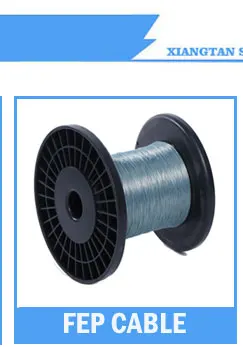 19/0.15mm 600V PTFE Insulated Bare Copper Wire with High Temperature Resistance -60℃~+200℃