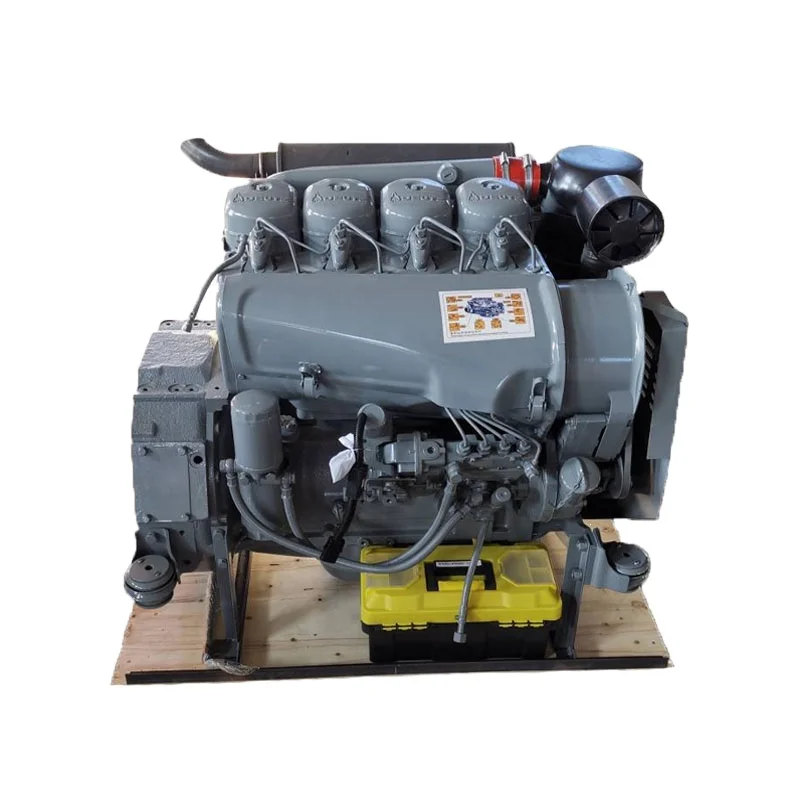F4l912 Deutz 4 Cylinder Air Cooled Engine For Construction Machine And