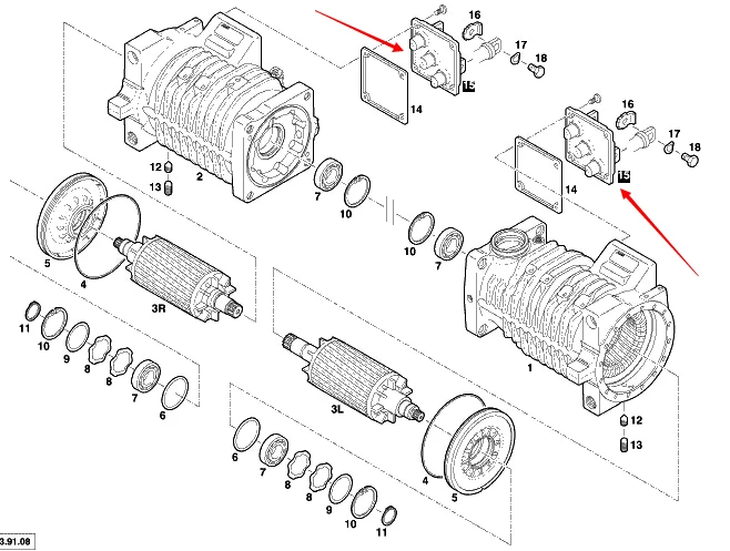 forklift parts TERMINAL BOARD J4010017 for linde forklift 335 manufacture