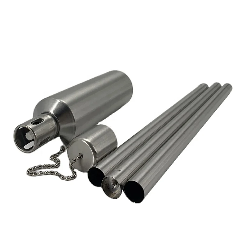 
Outdoor Garden Oil Torches Fiberglass wick Stainless steel Tiki Oil Torch 