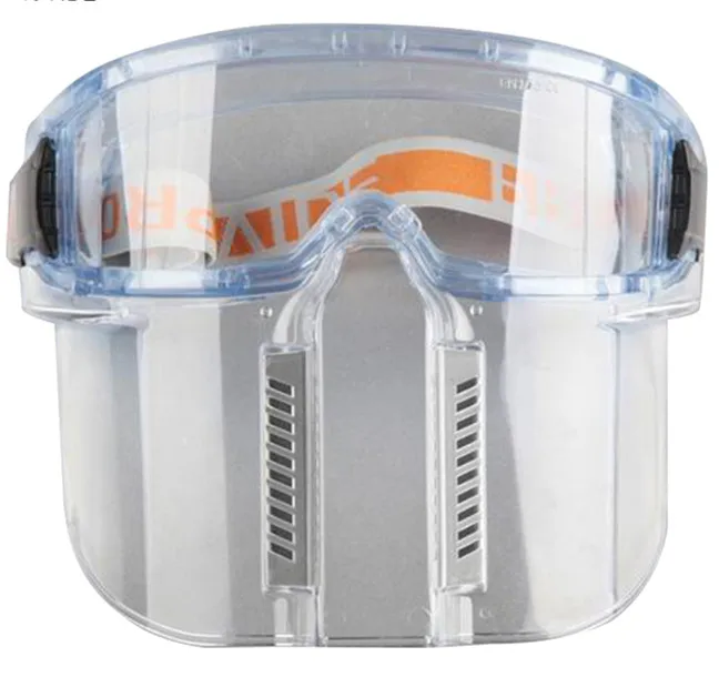 
splash protective PC face shield 