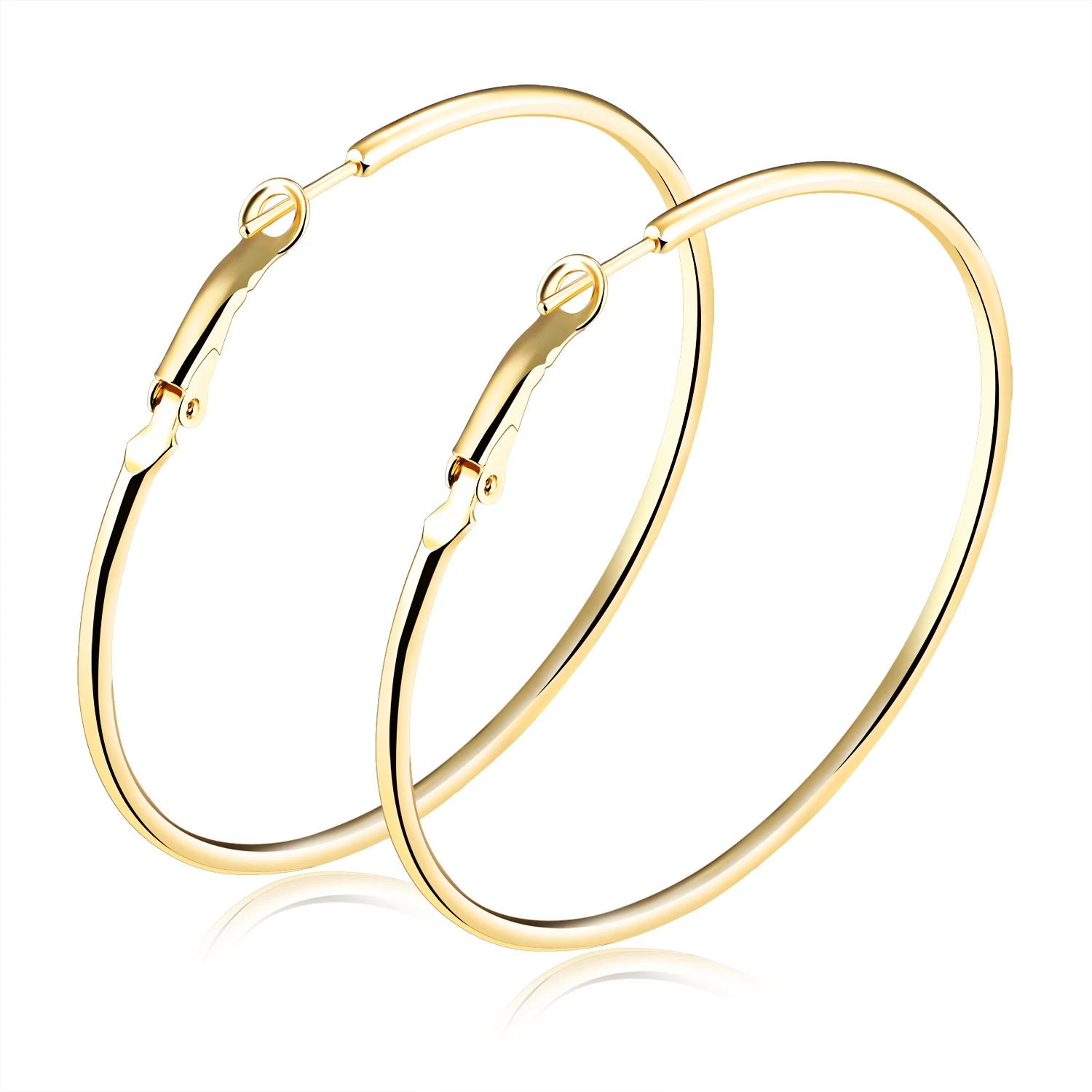 hoop earrings with designs