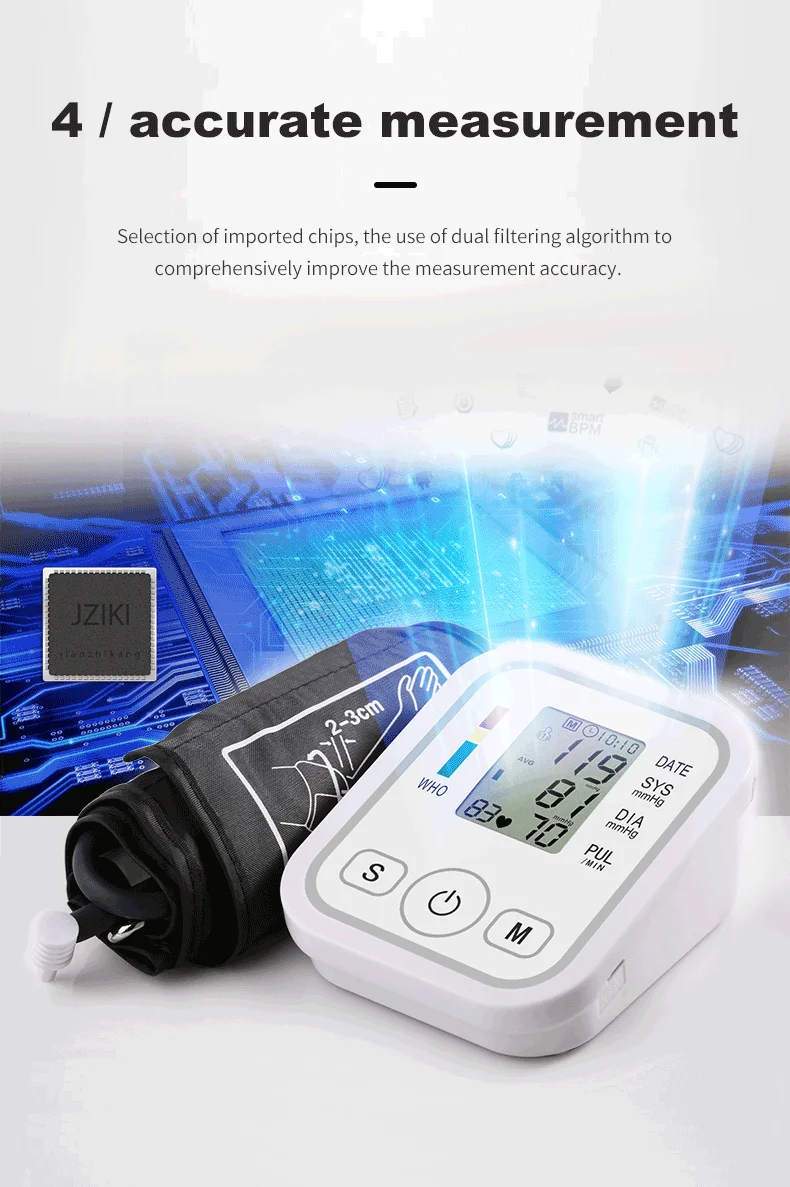 full automatic digital sphygmomanometer blood pressure meter a blood pressure monitor