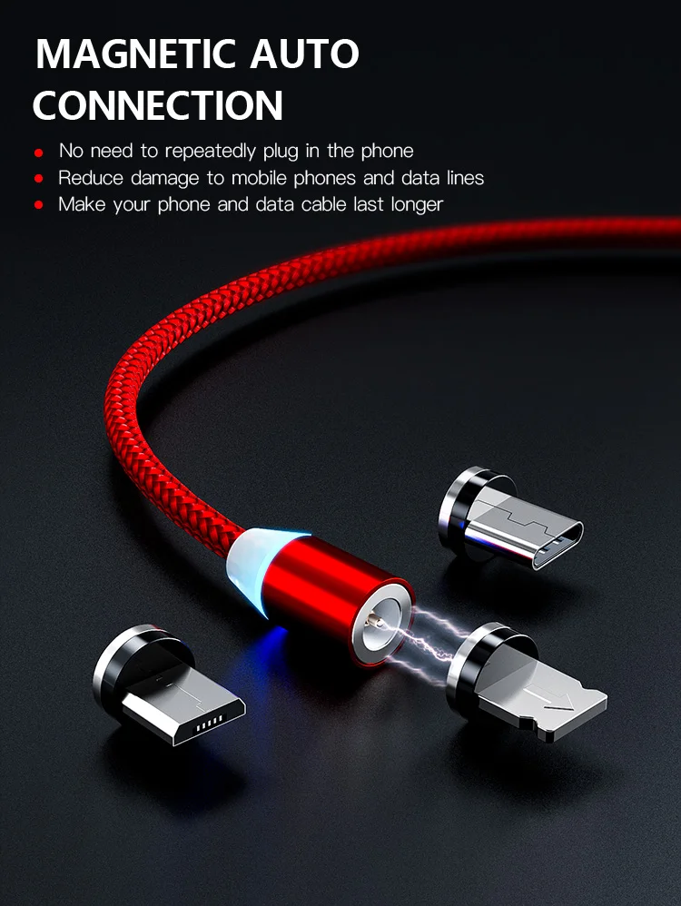 CFT-M232 Magnetic Charging Cable, Magnetic USB Charging Cable