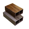 Decorative Construction Indoor Wpc Plastic Composite Hollow Wood Ceiling Log Timbers Tube