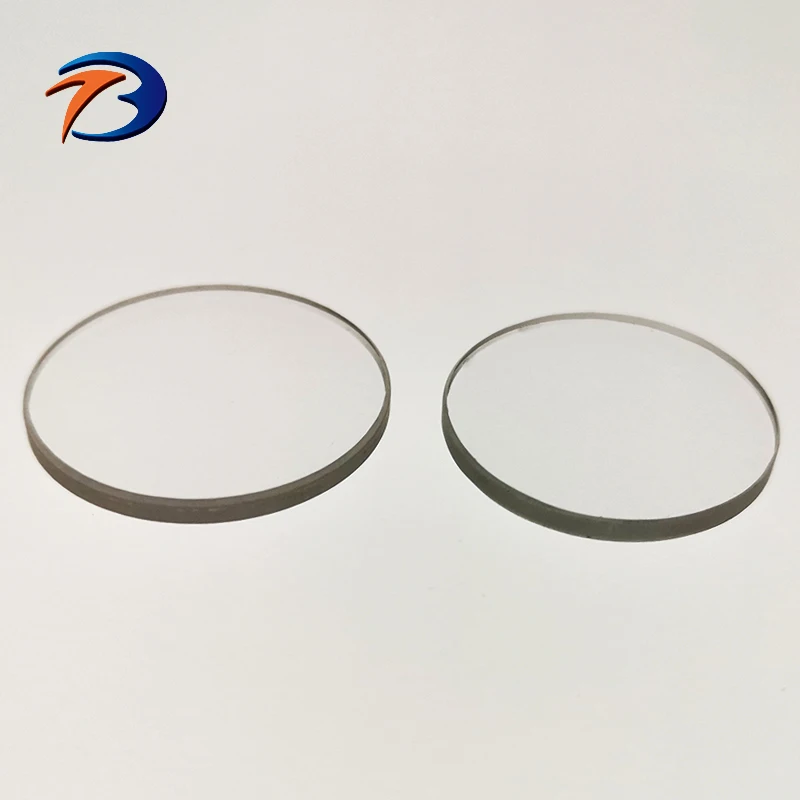 Optical glass wafer optical flat glass caf2 windows ir caf2 wafer crystal windows caf2 window