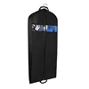 Breathable non-woven clear window zippered pockets travel suit garment bag for travel