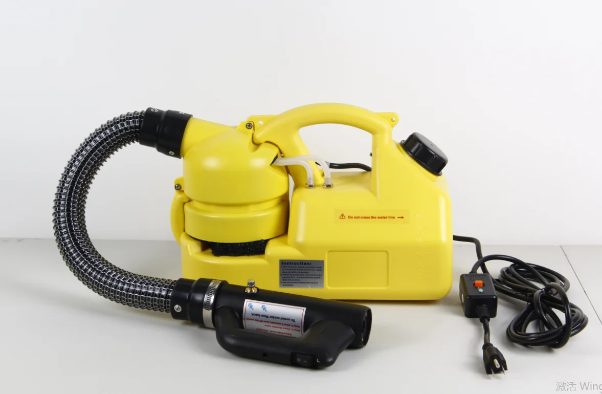 电动冷细水雾便携式喷射机ulv冷熏蒸剂雾化器消毒电雾化喷雾机机器