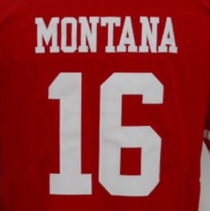 joe montana jersey number