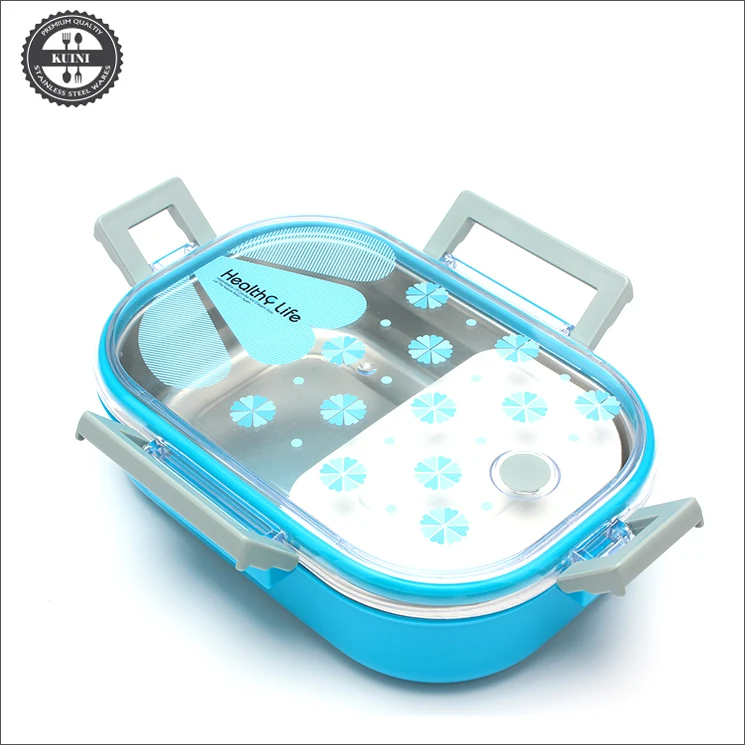 Stainless Steel Thermos Bento Lunch Box With Dividers - Buy Stainless