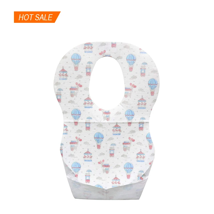 
Disposable Wholesale waterproof infant baby bibs towels 