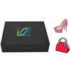 China manufacturer cardboard paper foldable storage shoes box custom magnetic closure packaging handbag gift box