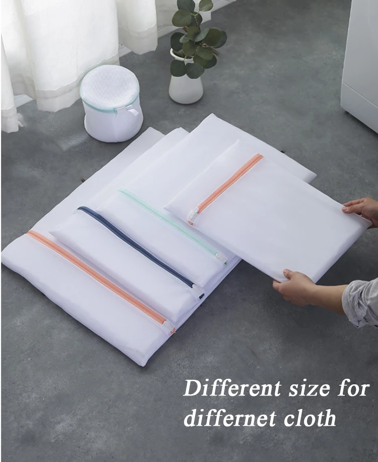 Wholesale Plastic Laundry Bags,Polyester Black Large Woven Mesh Laundry