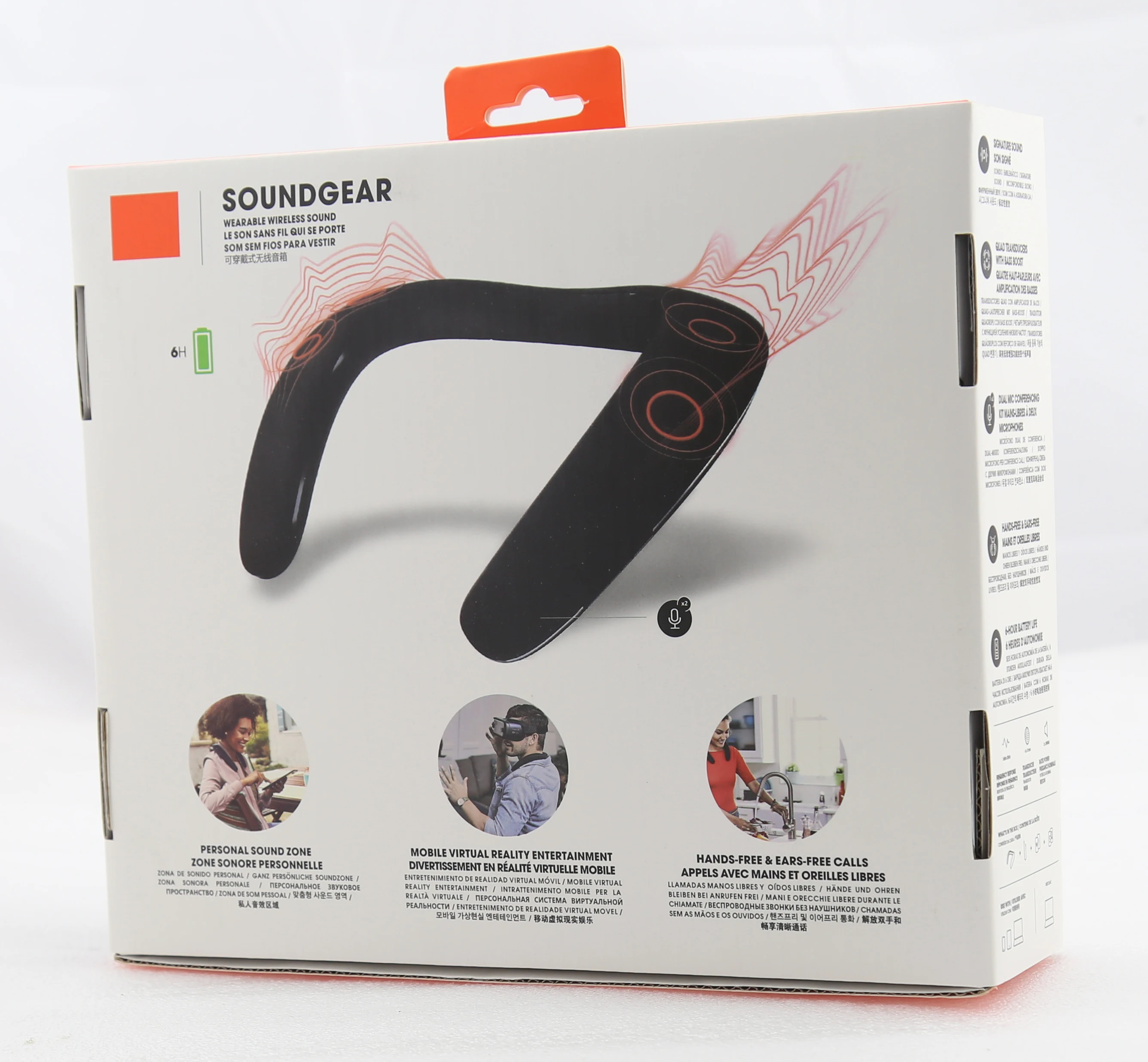 Portable wireless neckband super bass bluetooth neck speaker - ANKUX.COM