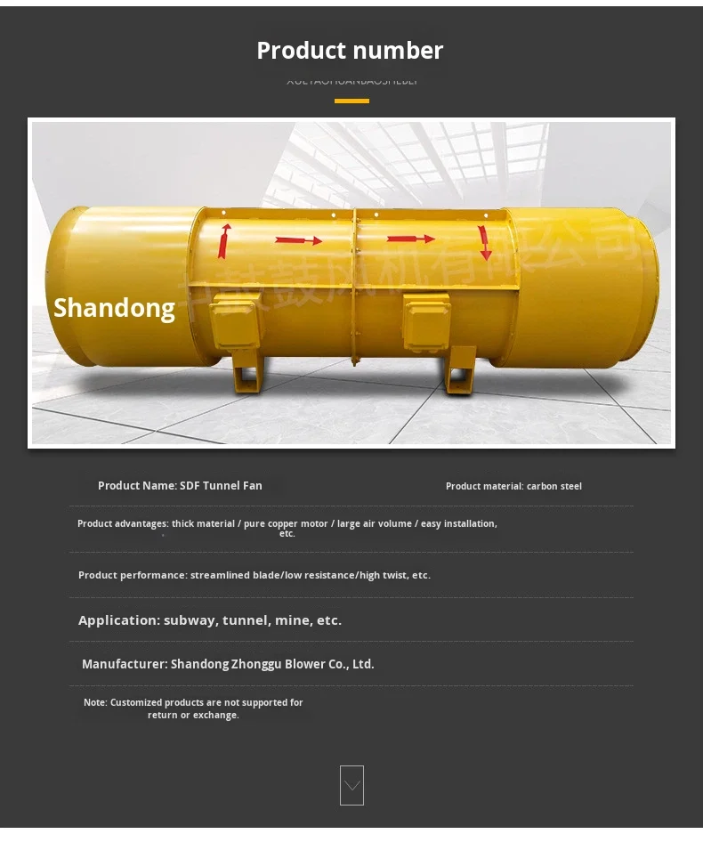 Axial Flow Fan, Explosion-Proof, 380V, Steel - detail 24