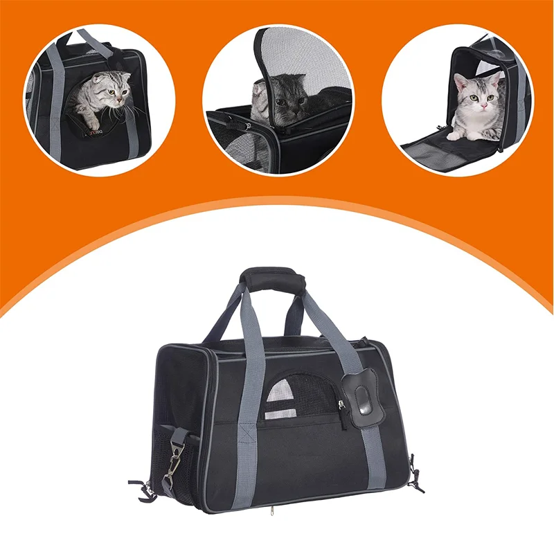 Classic Pet Hand Carry Bag Breathable Out Travel Cat Puppy Dog Portable