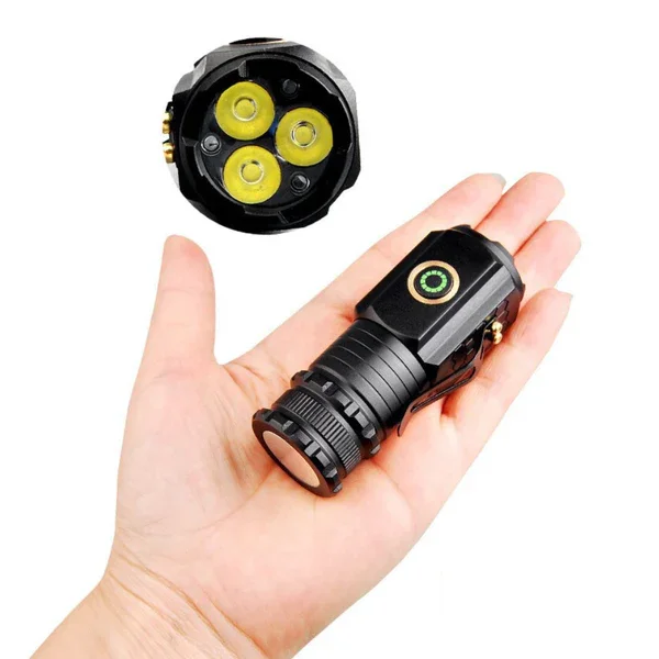 New Arrival Mini Tact-2000 Flashlight Outdoor Survival Gear Kit Equipment for Camping & Hiking manufacture