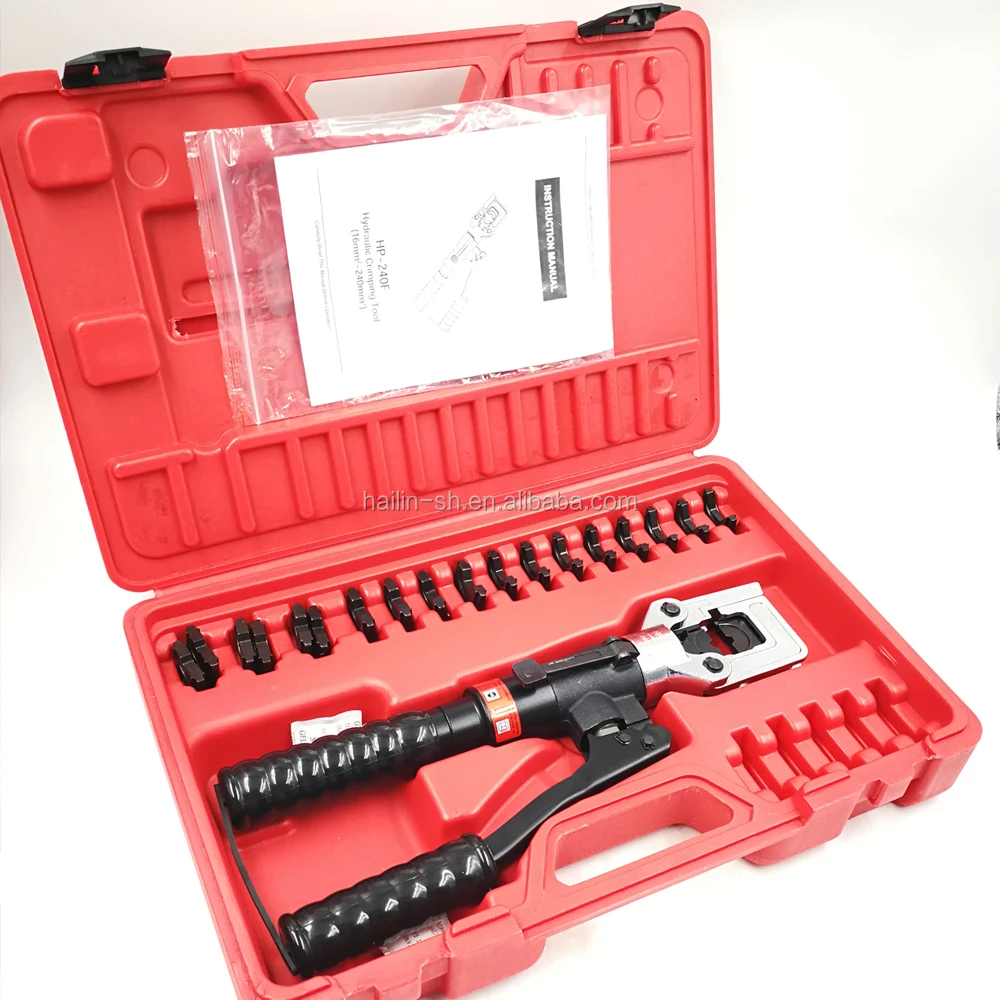 Hydraulic Crimping Tool Cable Lug Crimp Tool Hp240f Cable Crimper C