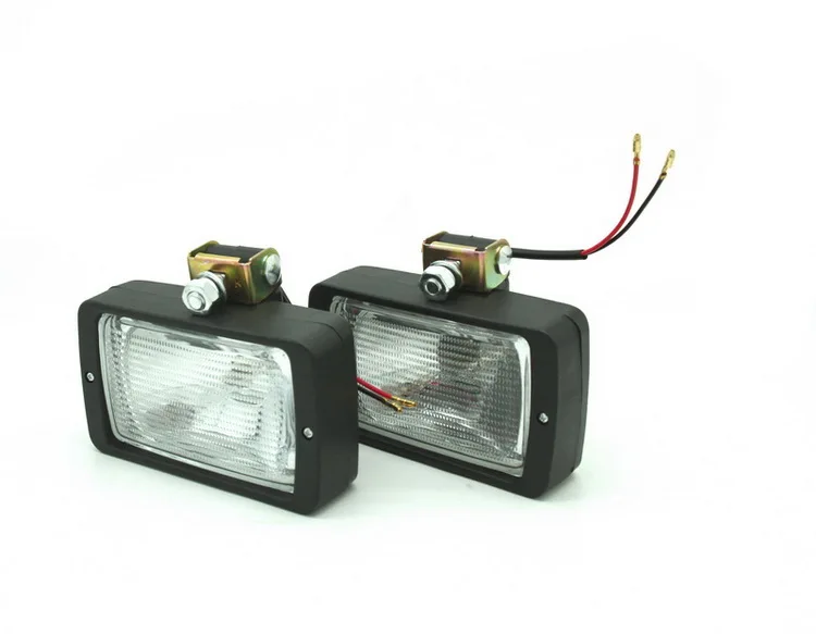 Led  lights spot lights side lights fog spotlights headlights for for small Excavator and yellow car lamp