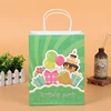 China Supplier Customize Packaging Cheap Recycled Shopping White Kraft Paper Bag