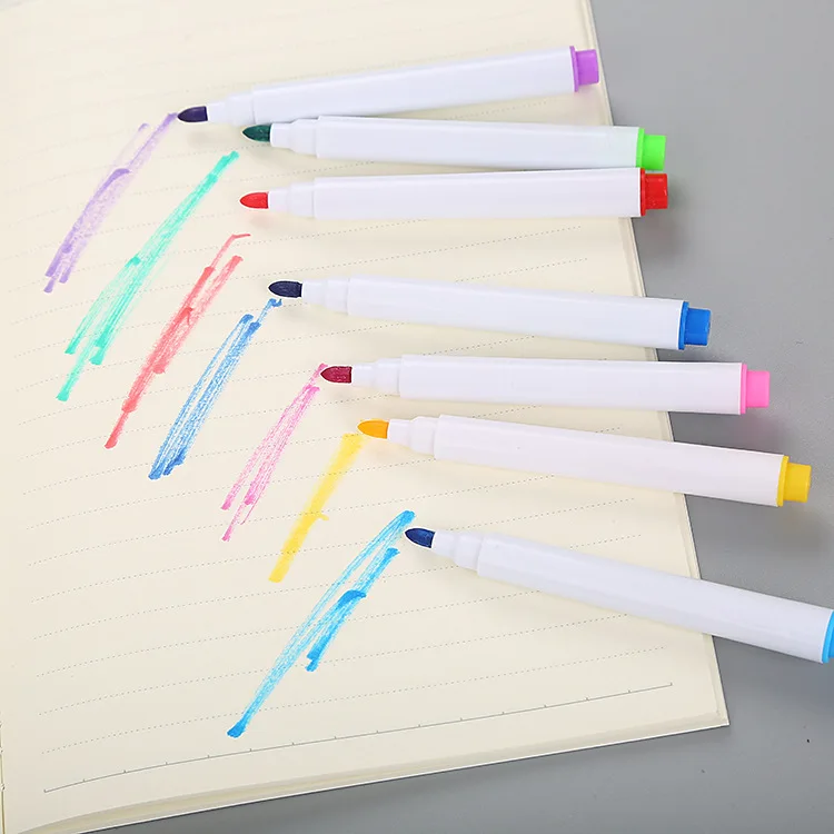 Magnetische uitwisbare kleurmarkers voor whiteboard kinderen_voghion.com