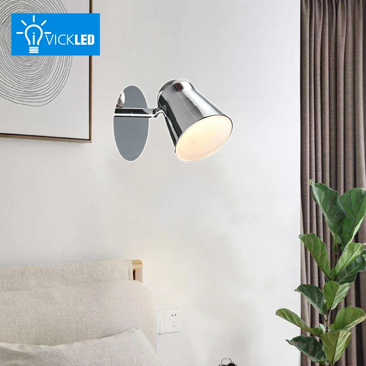 5W 3000K 4000K Indoor Modern Bedroom Spot Wall Light Bright Dimmable Above Bed Wall Lamps For Bedroom